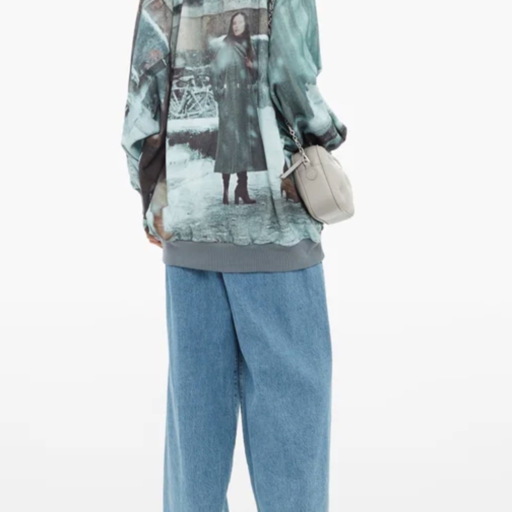 Undercover Suspiria-print cotton hooded sweatshir - Picture 2 of 3